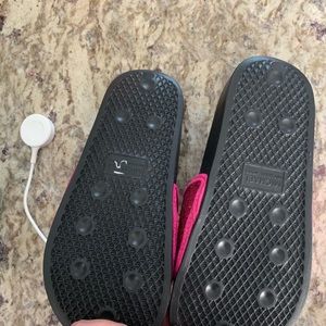 Michael Kors label glitter SLIDES